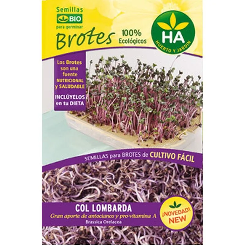 Compra SEMILLAS DE BROTES COL LOMBARDA SOBRE 9653702 al mejor precio