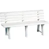 Compra BANCO JARDIN RESINA ORQUIDEA BLANCO PROGARDEN 9653824 al mejor precio