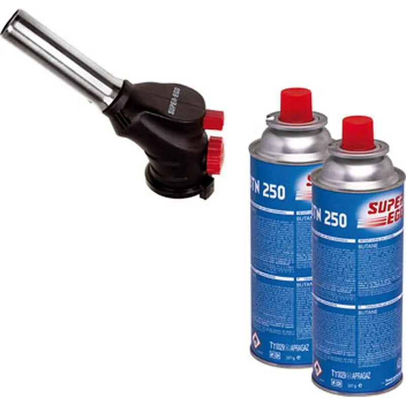 Compra SOPLETE A CARTUCHO + 2 CARTUCHOS BTN 250 MULTIFIRE SUPER- EGO 1000000419 al mejor precio