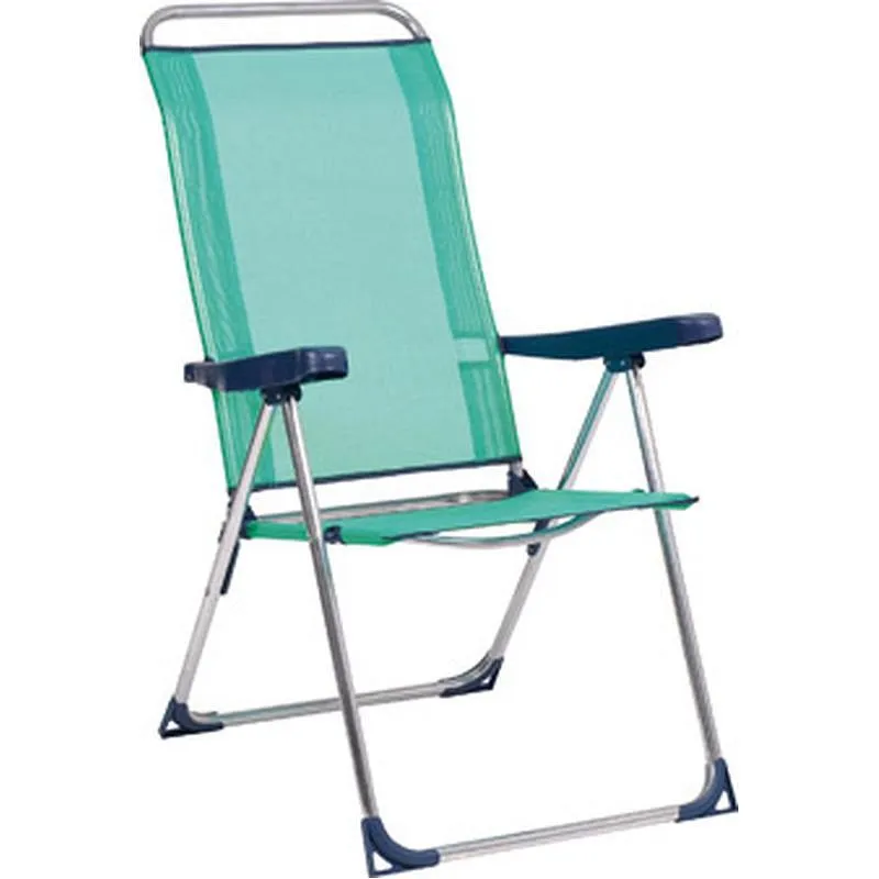 Compra TUMBONA PLAYA MULTIPOSICION PATA CERRADA ALUMINIO FIBRELINE AZUL ALCO 470ALF-0030 al mejor precio