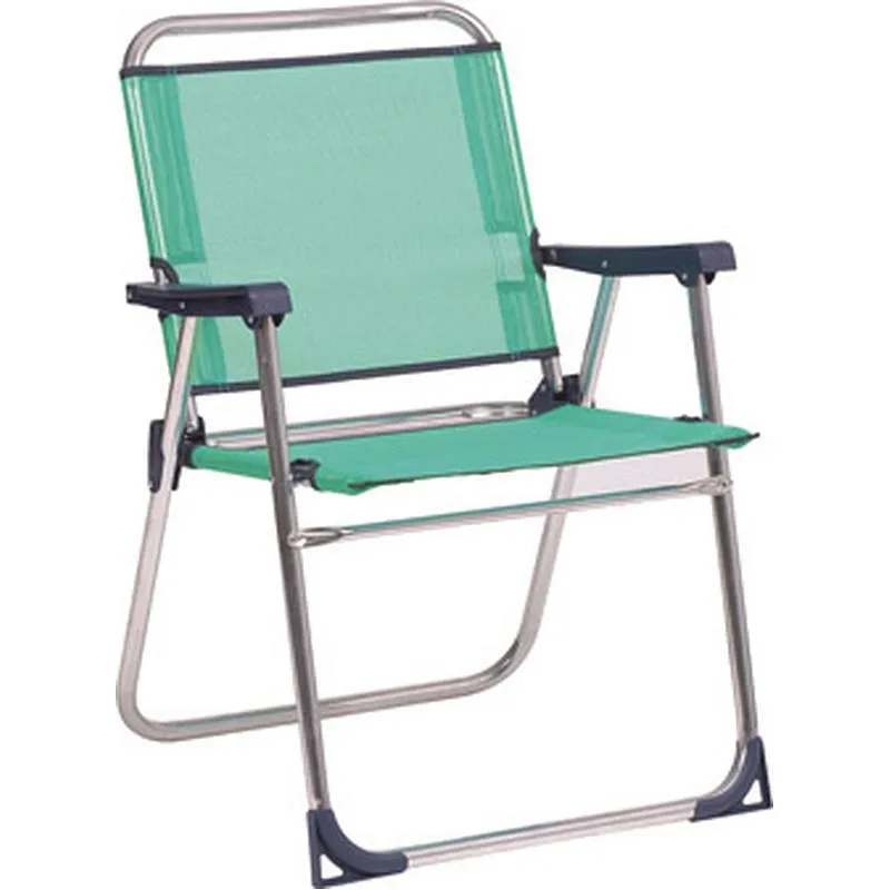 Compra SILLON PLAYA FIJO SEGURIDAD RESPALDO BAJO ALUMINIO FIBRELINE AZUL ALCO 631ALF-0030 al mejor precio