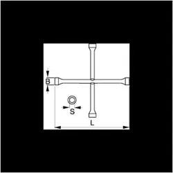 Compra LLAVE CRUZ 17-19-22-1/2 BAHCO BWXW1 al mejor precio