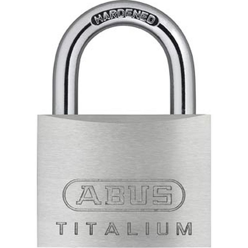 CANDADO TITALIUM 54TI ARCO NORMAL 25 MM ALUMINIO ABUS 54TI/25