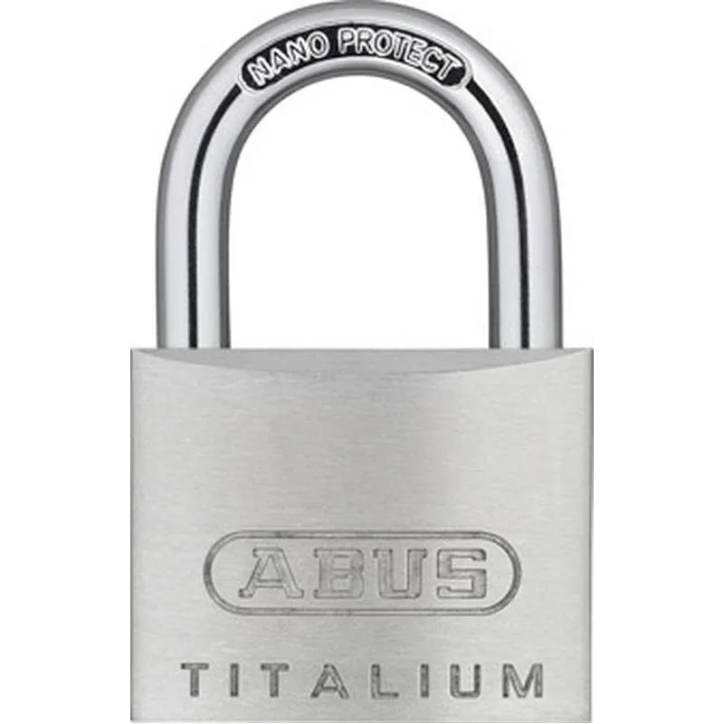 Compra CANDADO TITALIUM 64TI ARCO NORMAL BLISTER 50 MM ALUMINIO ABUS 64TI/50 B al mejor precio