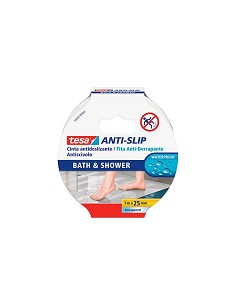 Compra Cinta antideslizante baño anti-slip transparente 5 m x 25 mm TESA TAPE 55533-00001-11 al mejor precio