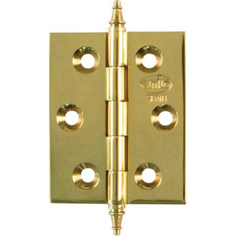 Compra BISAGRA LATON PULIDO MODELO 1003 2 UNIDADES 60 X 40 X 2 MM AMIG 2104 al mejor precio