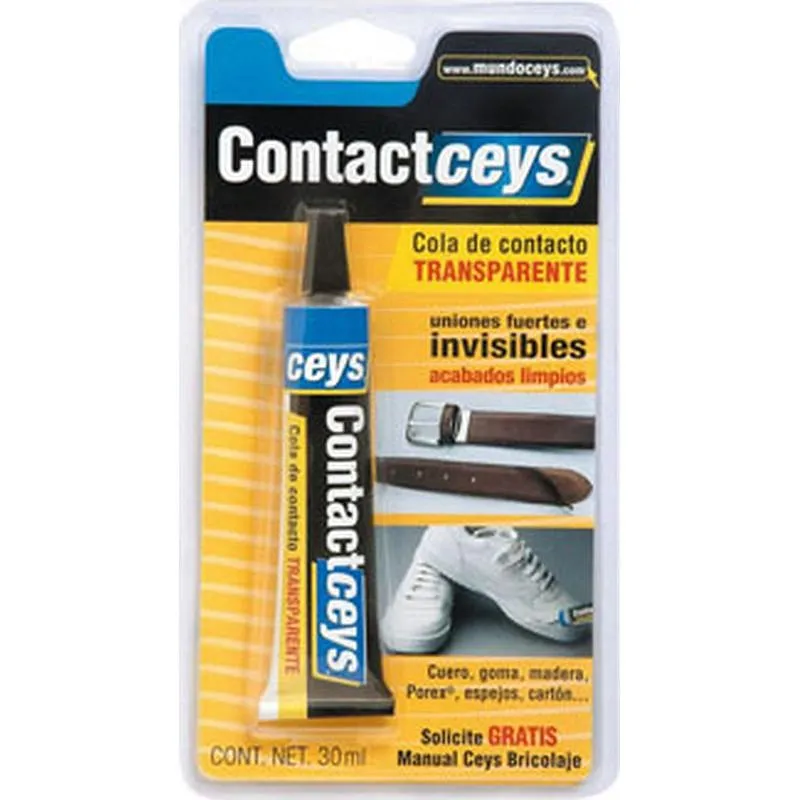 Compra COLA DE CONTACTO CONTACTCEYS 70 ML TRANSPARENTE CEYS 503602 al mejor precio
