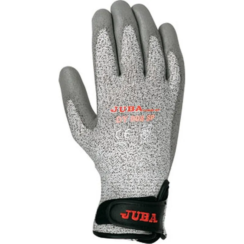 Compra GUANTE ANTICORTE DYNEEMA RECUBIERTO POLIURETANO TALLA 10 JUBA HDY008SP/XL al mejor precio