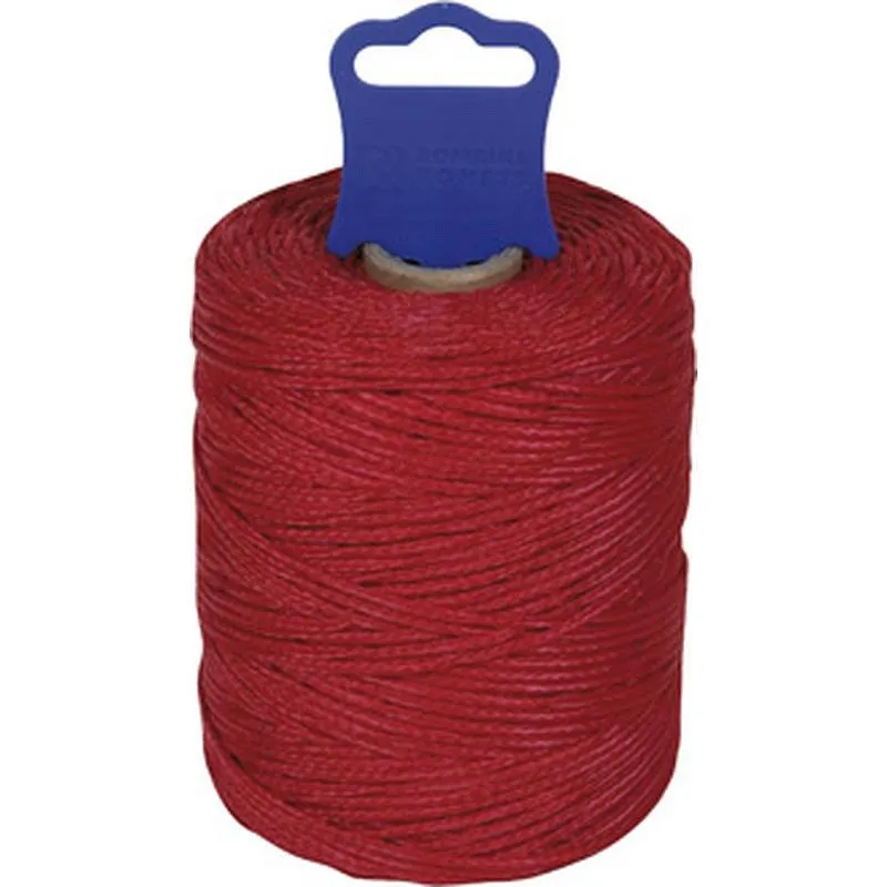 Compra HILO REPLANTEO POLIPROPILENO TRENZADO diametro 1,8 MM 100 MT ROJO ROMBULL 415301000933 al mejor precio