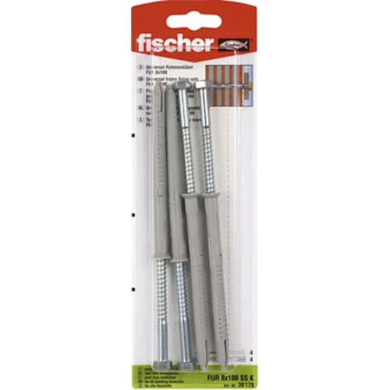 Compra BLISTER FUR 10X100 SS K / 4K 45471 FISCHER 45471 al mejor precio