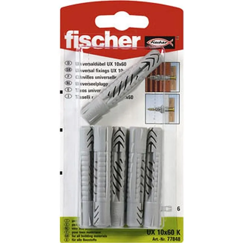 Compra BLISTER UX 10X60 RSK / 4K 90880 FISCHER 90880 al mejor precio