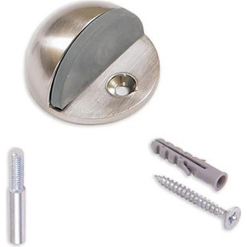 Compra TOPE PUERTA CON PIVOTE Y TORNILLO OVALADO INOX SATINADO BRINOX B90200F al mejor precio