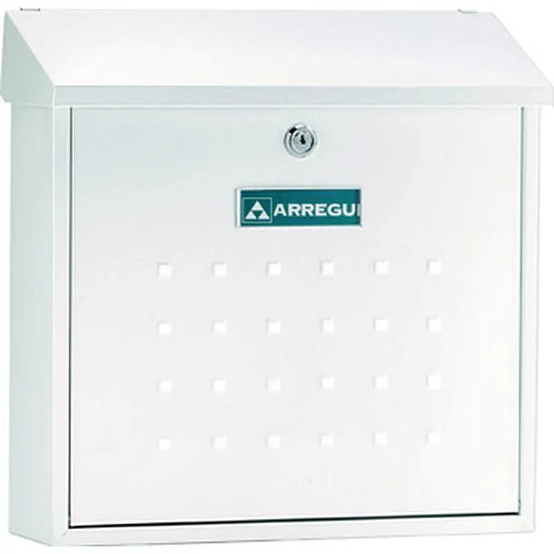 Compra BUZON EXTERIOR ACERO PREMIUM MAXI BLANCO ARREGUI E5611 al mejor precio