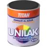 Compra ESMALTE AL AGUA UNILAK SATINADO 750 ML NEGRO TITAN 03F140134/5727956 al mejor precio