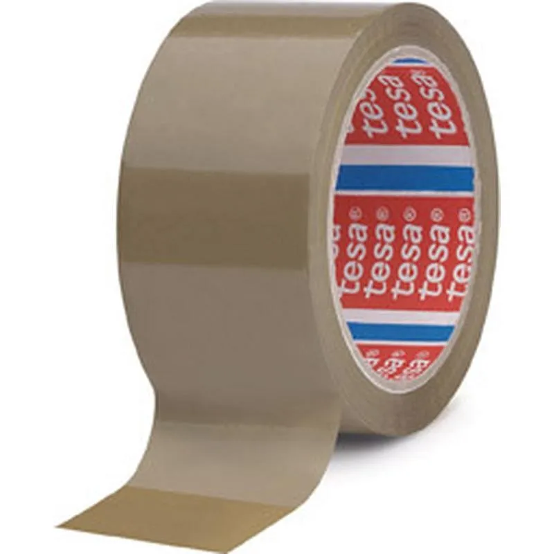 Compra CINTA EMBALAR POLIPROPILENO 132 M X 50 MM MARRON TESA TAPE 04089-00106-06 al mejor precio