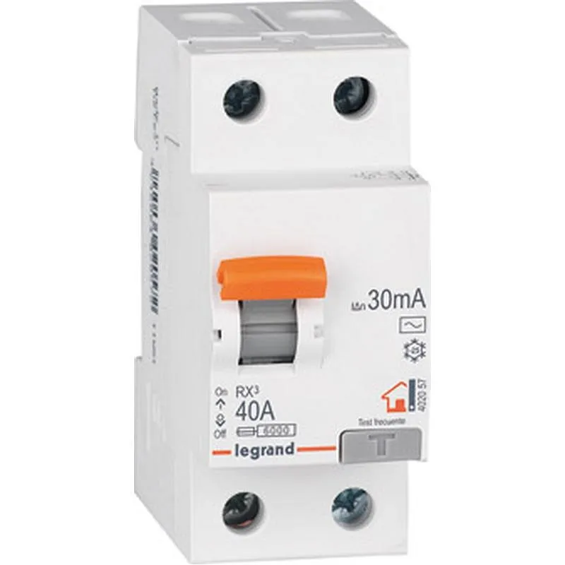 Compra INTERRUPTOR DIFERENCIAL BIPOLAR 40A LEGRAND 402057E al mejor precio