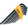 Compra LLAVE ALLEN PUNTA BOLA JUEGO 9 PIEZAS DE 1,5 A 10 MM IRONSIDE 114008 al mejor precio