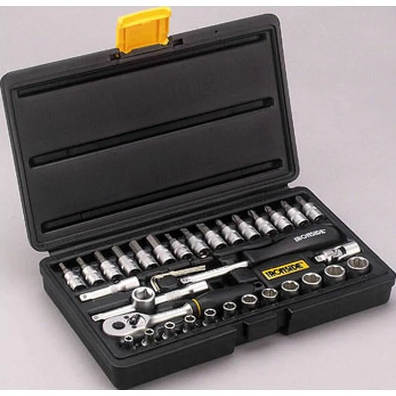 Compra MALETIN LLAVES VASO 1/4" 36 PZS 45 DTS IRONSIDE 116034 al mejor precio