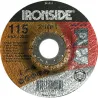 Compra DISCO DESBASTE ACERO/INOX diametro 125 X 6 X 22 MM IRONSIDE 241125 al mejor precio