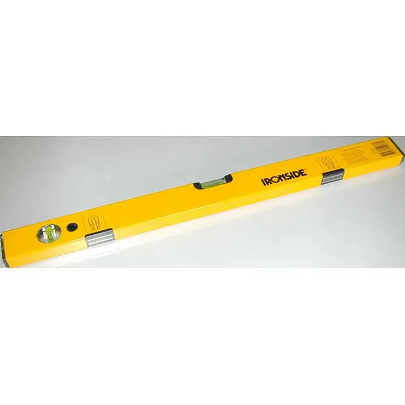 Compra NIVEL ALUMINIO 30 CM CON IMAN 2 BURBUJAS IRONSIDE 152146 al mejor precio