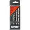Compra BROCA PARA METAL HSS COBALTO JUEGO 6 PIEZAS diametro 2-3-4-5-6-8 IRONSIDE 230395 al mejor precio