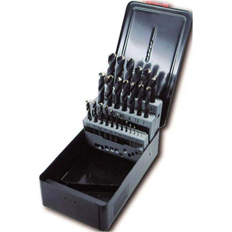 Compra BROCA PARA METAL HSS PRO JUEGO 25 PIEZAS diametro DE 1 A 13 MM. DE ½ EN ½ MM. IRONSIDE 230393 al mejor precio