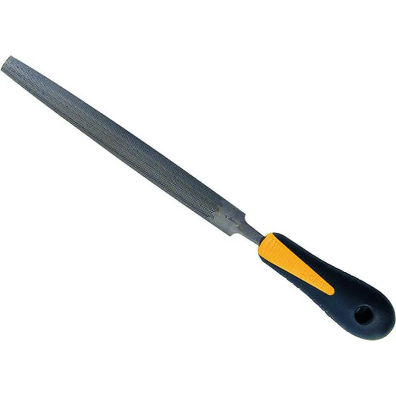 Compra LIMA MEDIA CAÑA ENTREFINA MANGO BIMATERIAL 150 MM IRONSIDE 137061 al mejor precio