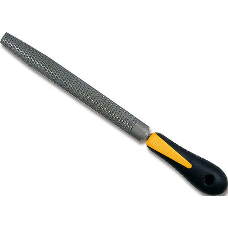 Compra ESCOFINA MEDIA CAÑA ENTREFINA MANGO BIMATERIAL 200 MM IRONSIDE 135022 al mejor precio