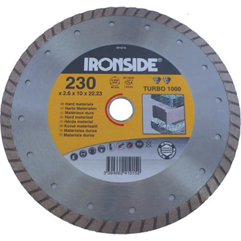 Compra DISCO DIAMANTE TURBO TURBO 1000-PRO 230 IRONSIDE 241015 al mejor precio