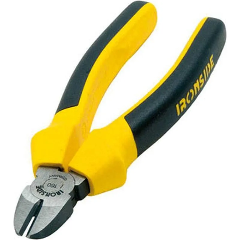 Compra ALICATE CORTE DIAGONAL 145 MM MANGO BICOMPONENTE IRONSIDE 121376 al mejor precio