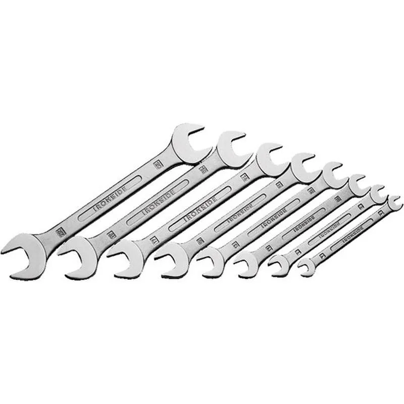 Compra LLAVE FIJA, JUEGO 10 PIEZAS CROMO VANADIO DE 6 X 7 A 30 X 32 MM IRONSIDE 110112 al mejor precio