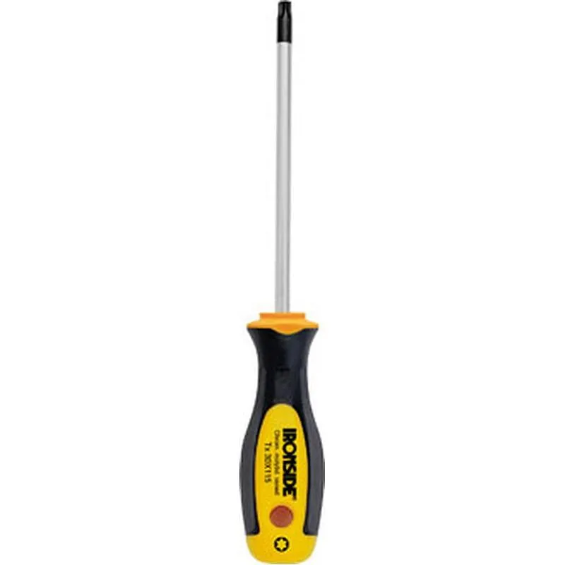 Compra DESTORNILLADOR BOCA TORX 25 X 100 MM MANGO BIMATERIA, VARILLA: CROMO MOLIBDENO VANADIO IRONSIDE 120053 al mejor precio