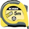 Compra FLEXOMETRO ABS / BICOMPONENTE CON FRENO 5 M X 25 MM CINTA IMPRESA A DOS CARAS IRONSIDE 150215 al mejor precio