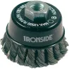 Compra CEPILLO TAZA PUA TRENZADA ACERO M14 diametro100/0.30 IRONSIDE 243007 al mejor precio