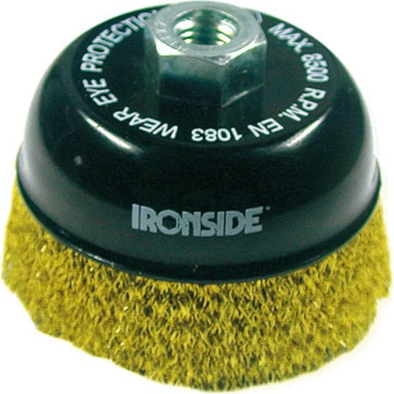 Compra CEPILLO TAZA PUA LATONADA M14 diametro100/0.50 IRONSIDE 243013 al mejor precio