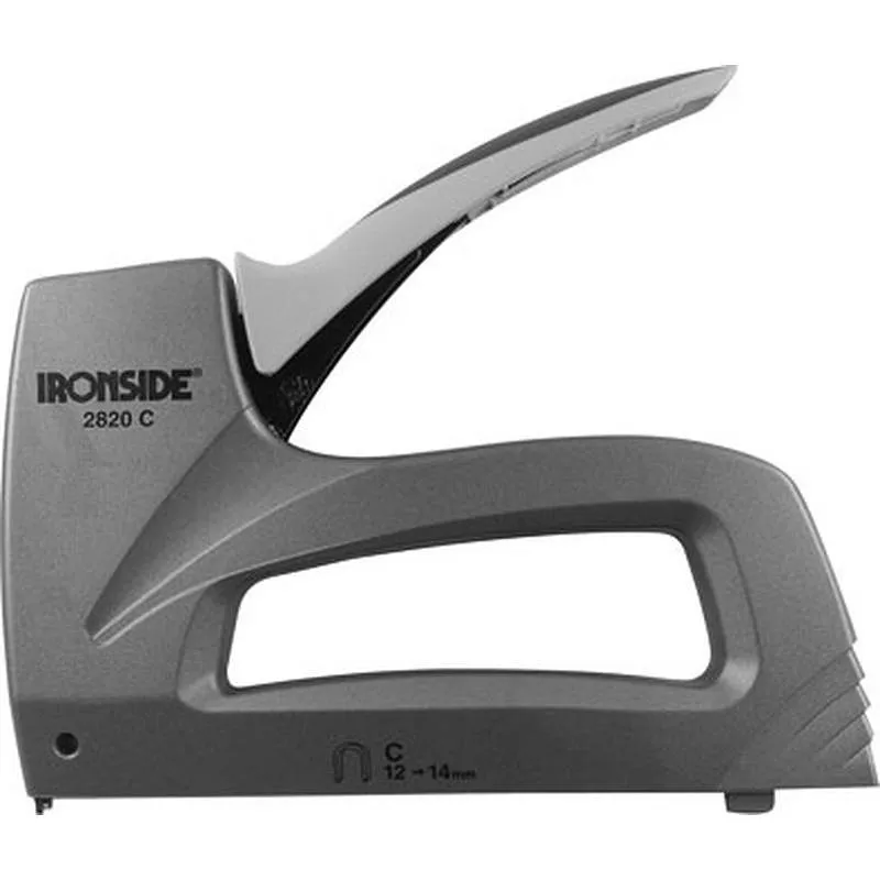 Compra GRAPADORA MANUAL PARA CABLE MODELO 2820 C PARA GRAPAS EN "U" DE 12 Y 14 MM. IRONSIDE 140018 al mejor precio
