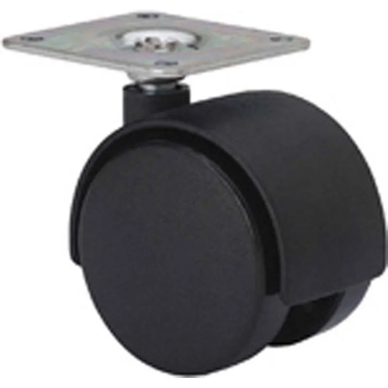 Compra RUEDA MUEBLE AUXILIAR GIRATORIA PLETINA 50X50 diametro 50 MM ALEX 1-0129 al mejor precio