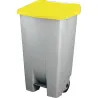 Compra CONTENEDOR SELECTIVO AMARILLO PEDAL Y RUEDAS 120 L DENOX 23400AMARILLO al mejor precio