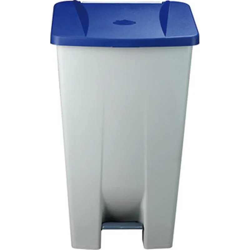 Compra CONTENEDOR SELECTIVO AZUL PEDAL Y RUEDAS 120 L DENOX 23400AZUL al mejor precio