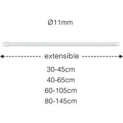 Compra PORTAVISILLOS PLASTIFICADO (2U) 40-65 STOR PLANET PV218 al mejor precio