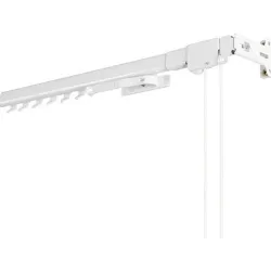 Compra RIEL EXTENSIBLE REFORZADO 120-210 BLANCO STOR PLANET RC122 al mejor precio