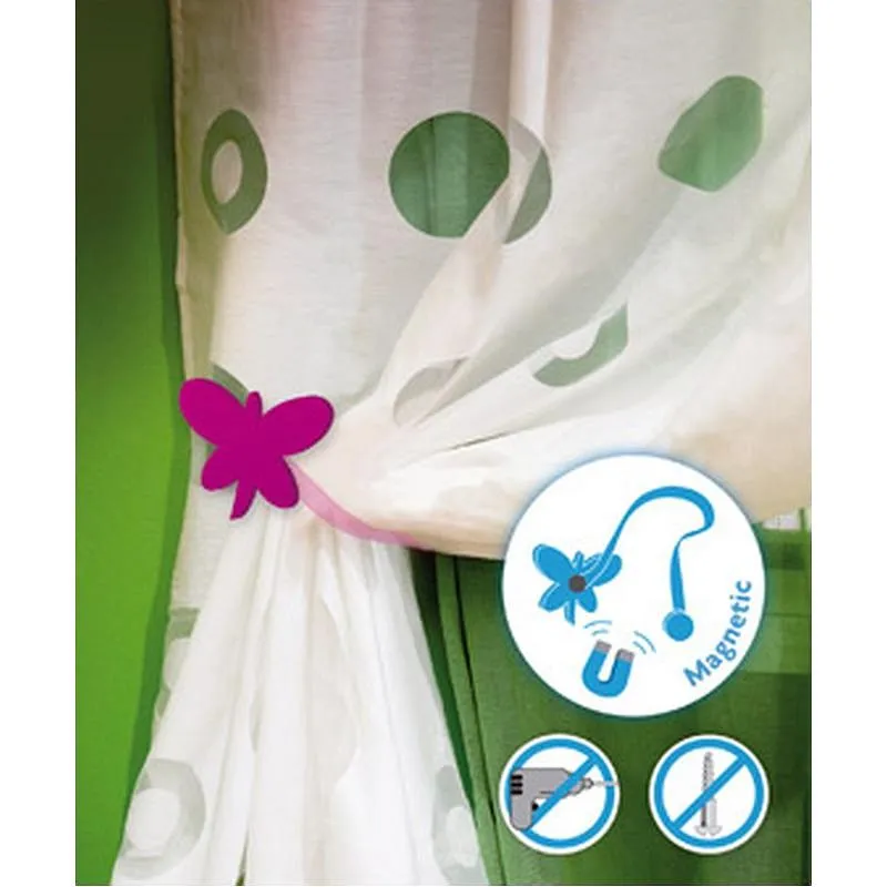 Compra RECOGECORTINA MARIPOSA FUCSIA AD679 AD679 al mejor precio