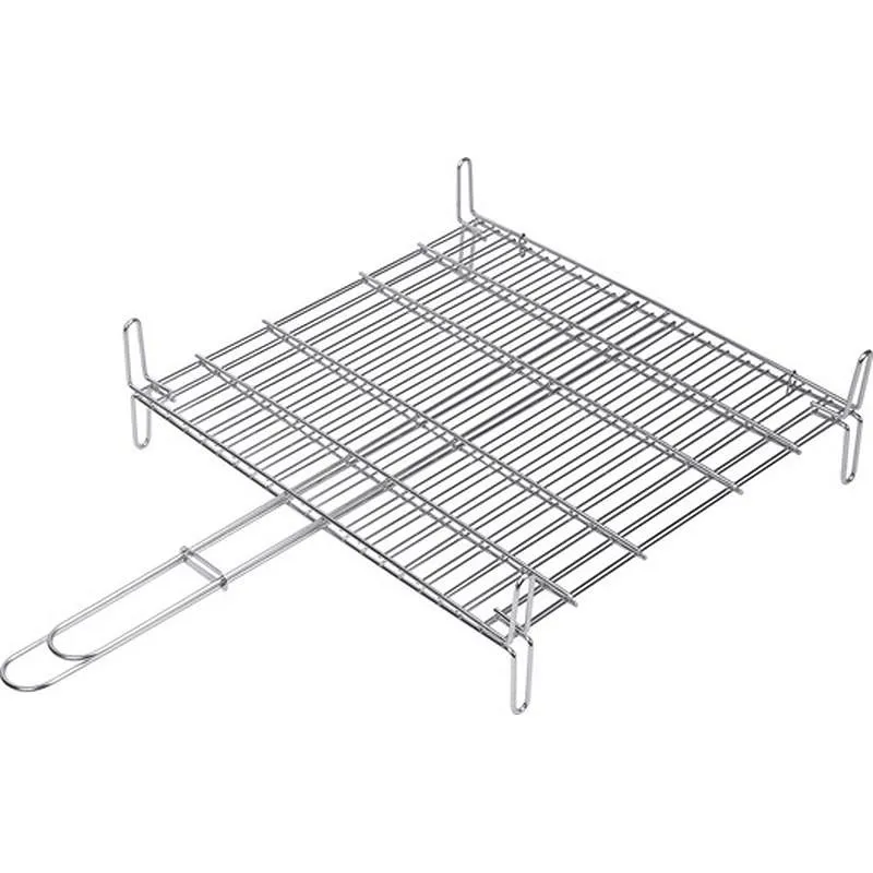 Compra PARRILLA DOBLE INOX 18/8 35X40 CM SAUVIC 2682 al mejor precio