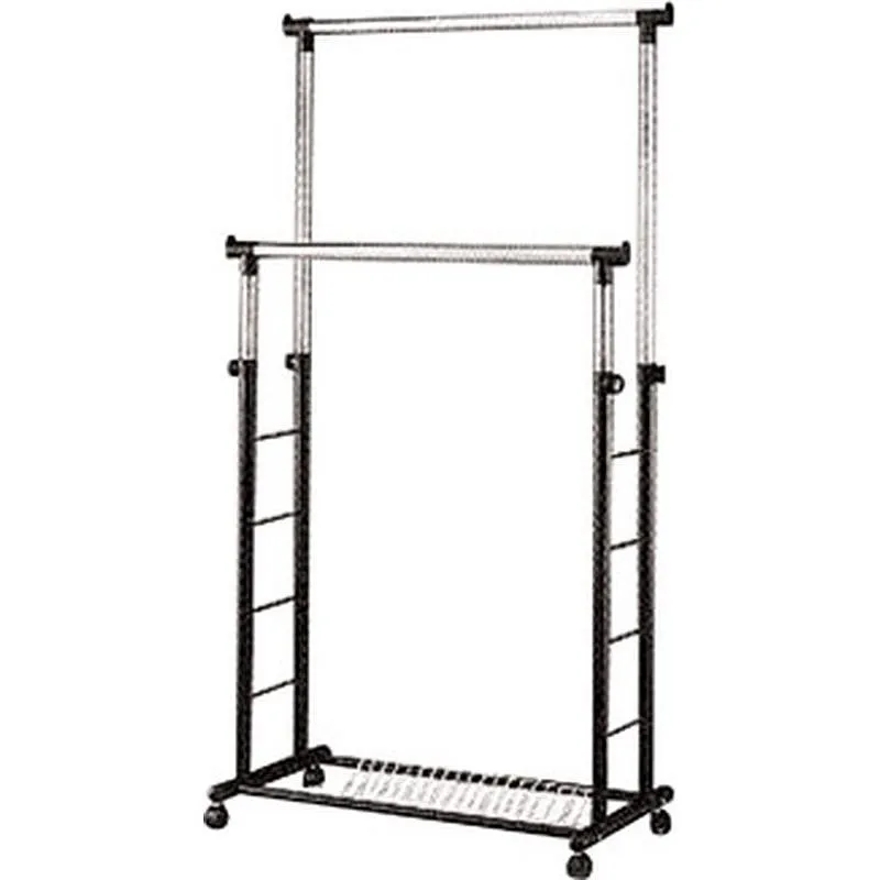 Compra PERCHERO DOBLE ALTO REGULABLE 41 X 87,5 CM MONDEX EVE 74 al mejor precio