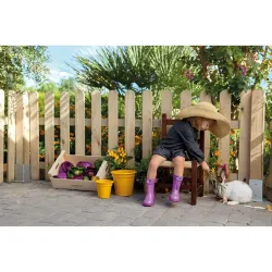 Compra POSTE VALLA CLASICA MADERA 9 X 9 X 80 CM CATRAL 31040005 al mejor precio