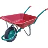 Compra CARRETILLA METALICA ROJA * C1-620-85 L RUEDA NEUMATICA THECA 1500009 al mejor precio