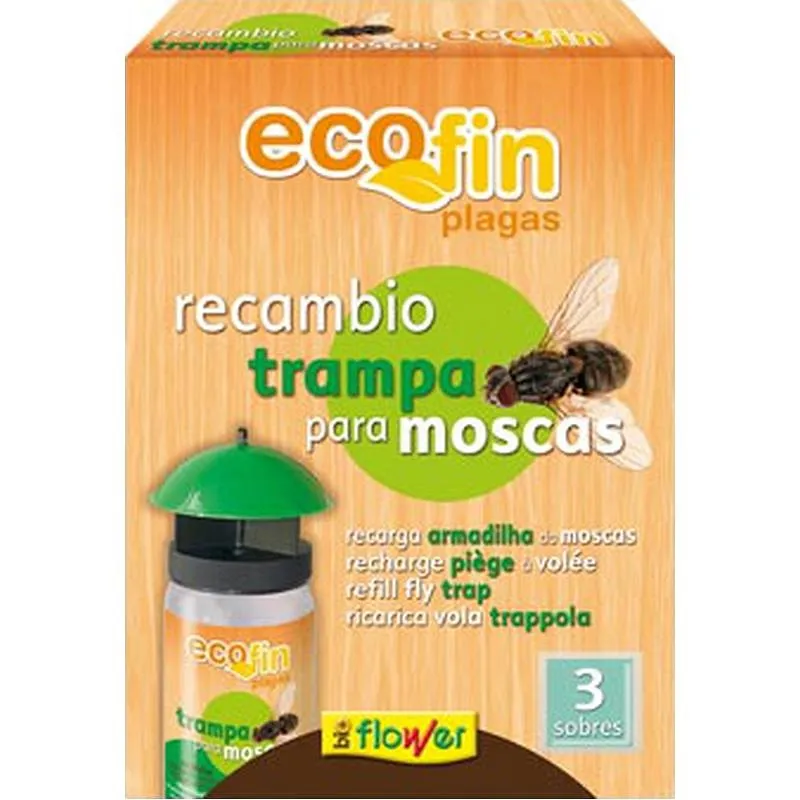 Compra CEBO ATRAYENTE MOSCAS - RECAMBIO 3 SOBRES FLOWER 1-70543 al mejor precio