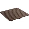 Compra TARIMA PLATO DUCHA MARRÓN OSCURO 55 X 55 CM TATAY 5530000 al mejor precio