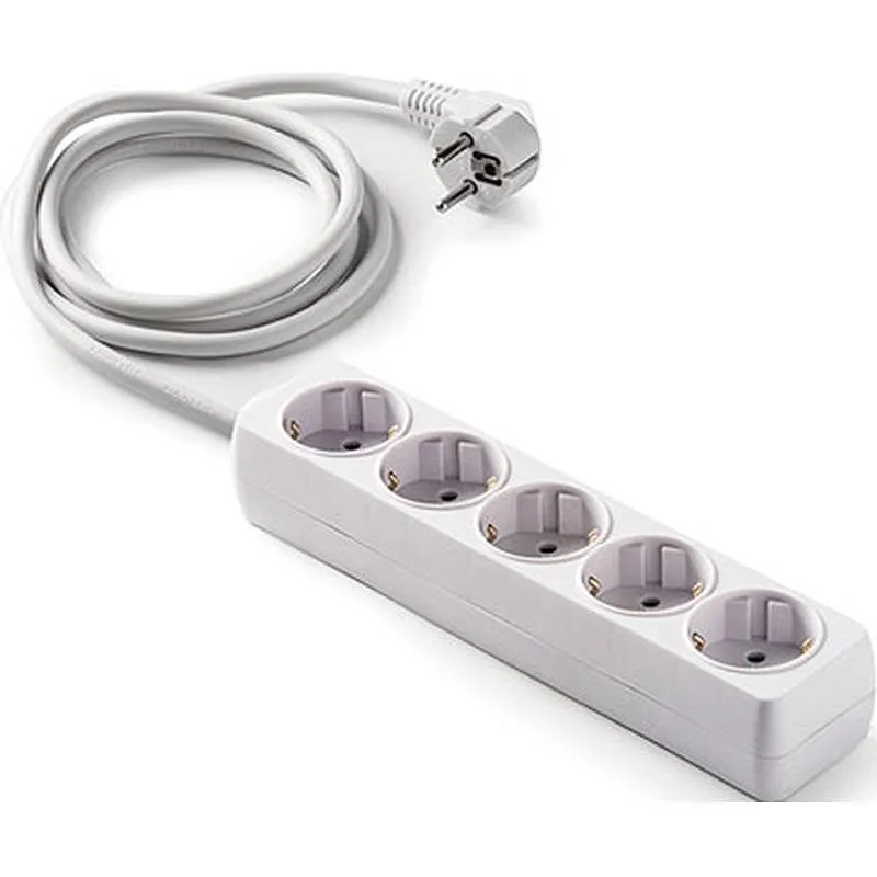 Compra BASE MULTIPLE ECO SIN INTERRUPTOR 5 TOMAS 1.5MT FAMATEL 9/505 al mejor precio