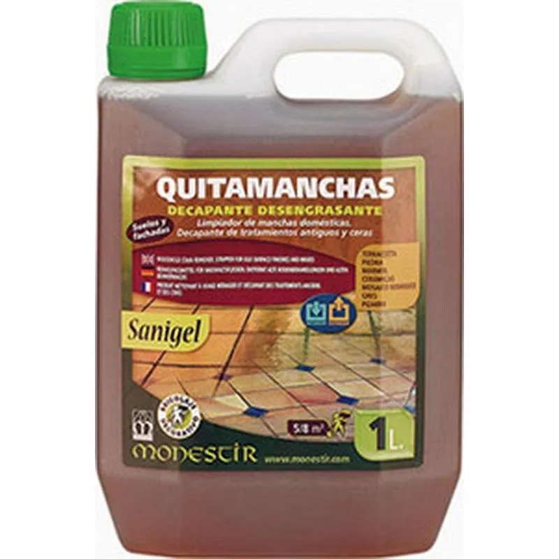 Compra LIMPIADOR SUELOS QUITAMANCHAS DECAPANTE SANIGEL 2 L MONESTIR 8428053020011 al mejor precio